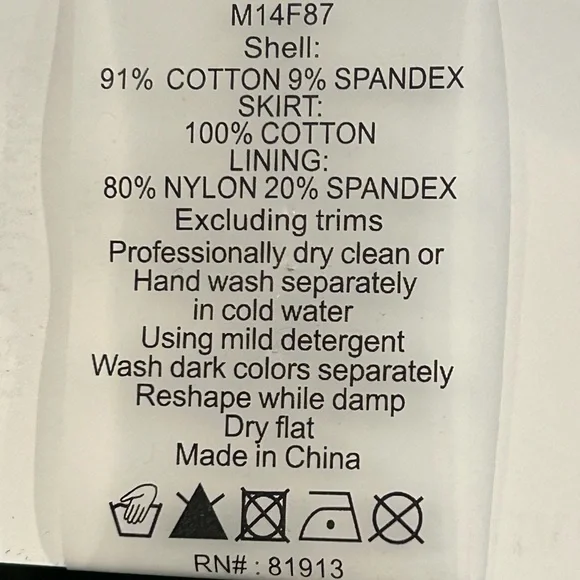 Anthropologie Drop-Waist Bubble Hem Dress Sz S - Picture 12 of 13